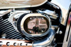 Hurricane Boulevard Performance Intake System Suzuki C50/Volusia 800 shown with custom insert not included