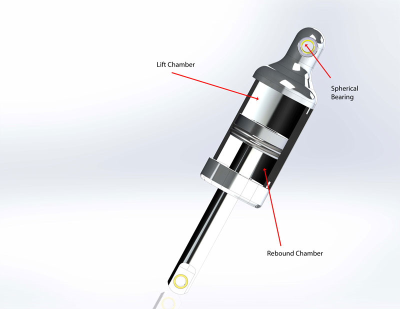 Phantom Air Anvil cutaway Shock