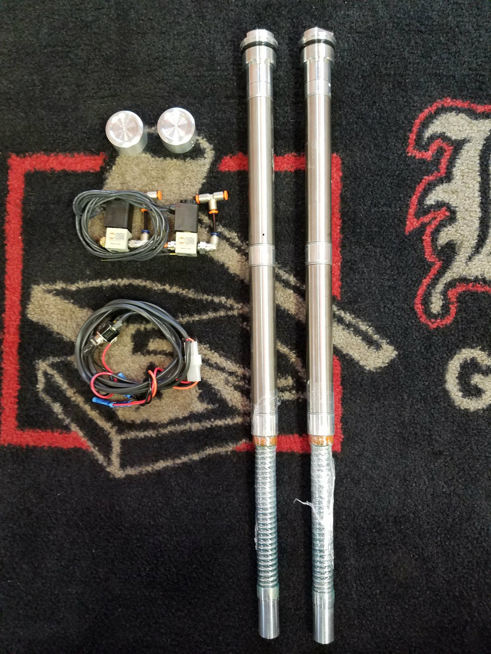 Blacksmith Anvil drop in air Strut system Suzuki Volusia/C50