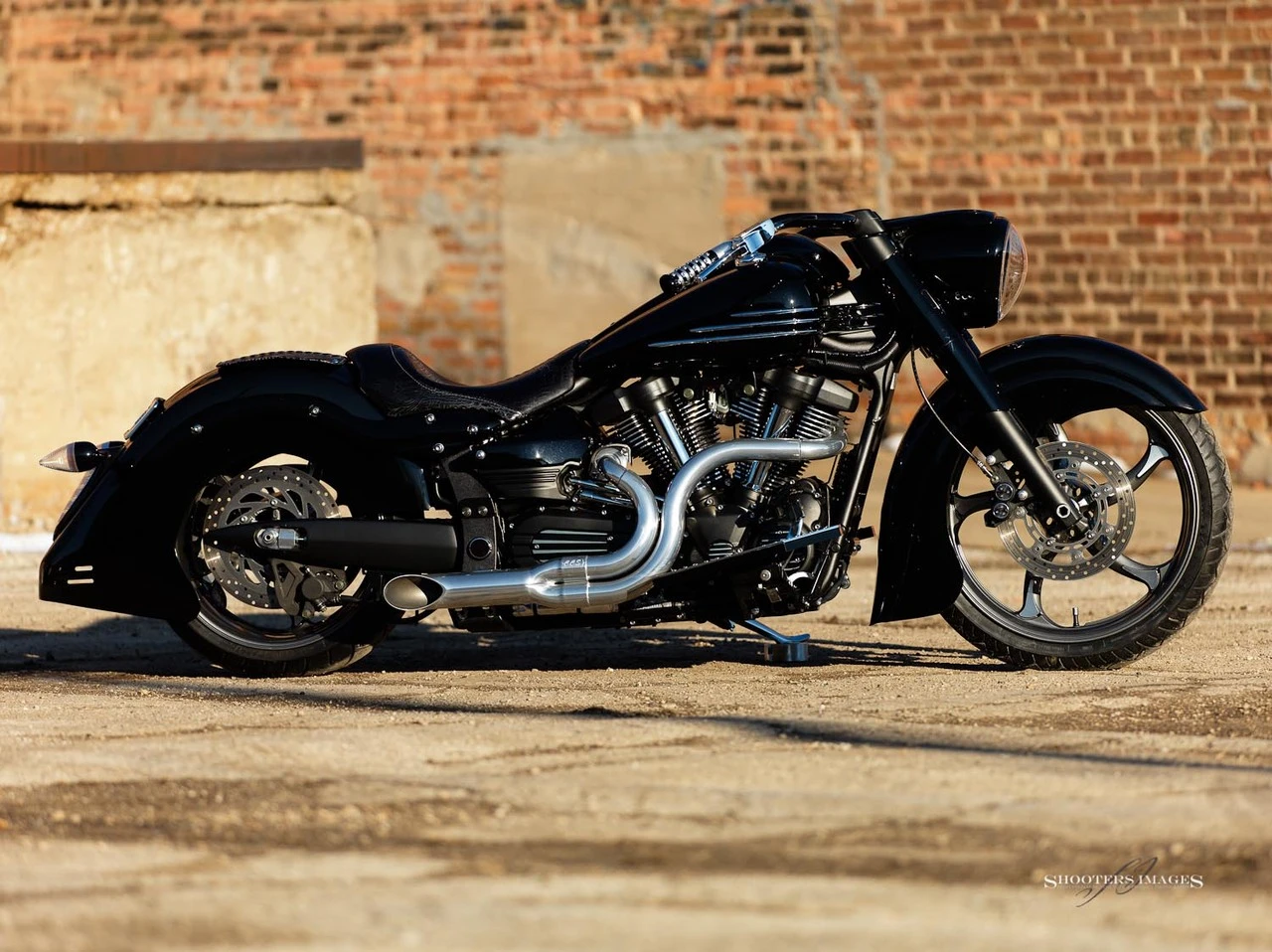 Retro Classic Vintage 21 Front/18inch rear Fender set 