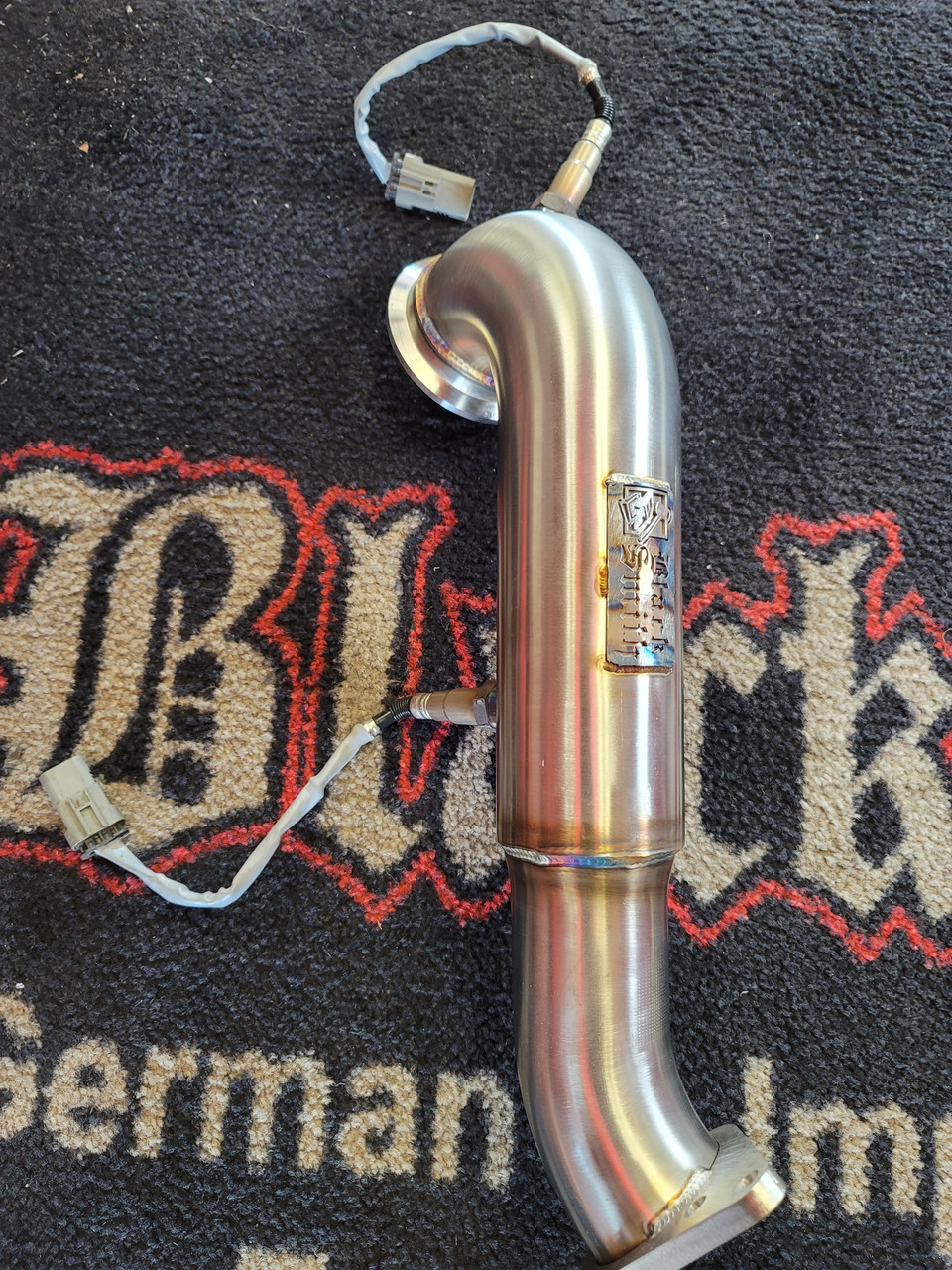 Blacksmith Vanderhall Downpipe 1.5T Venice and Carmel O2 sensors (Not included)