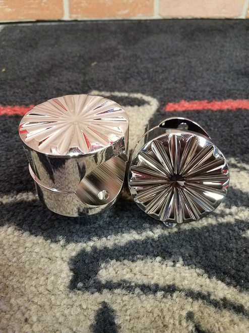 Blacksmith Vegas Roulette 1.50 inch Risers. Chrome 