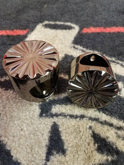 Blacksmith Vegas Roulette 1.50 inch Risers Black Chrome
