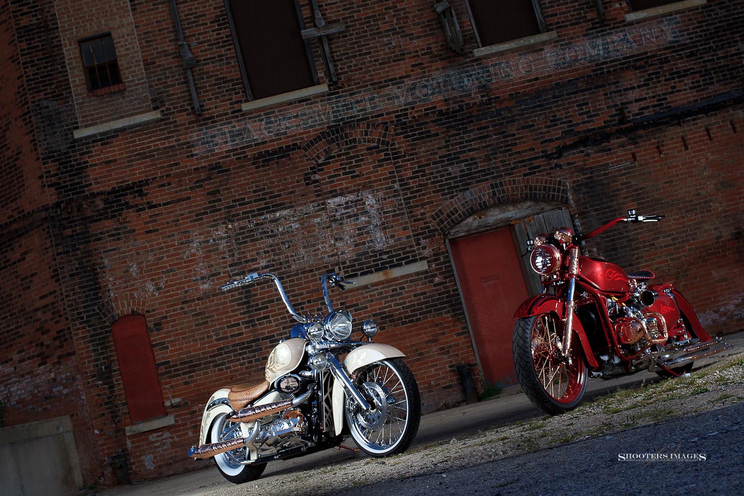 Suzuki C50 and Honda GL1000