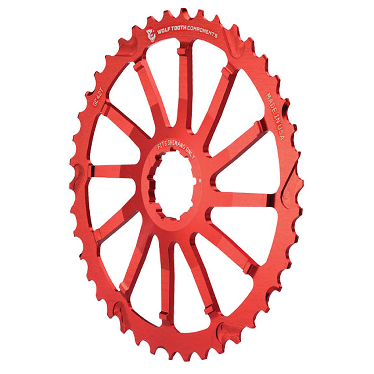 WolfTooth GCX42 Range Extending Cog for SRAM 11spd 10-42T Cassette