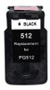 Compatible Canon PG-512 Black Inkjet Cartridge