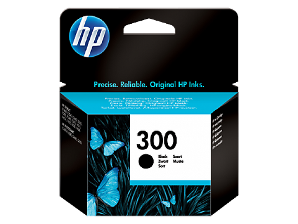Genuine HP 300 Black Inkjet Cartridge CC640EE