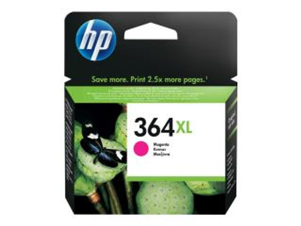 Genuine HP 364XL Magenta High Yield Inkjet Cartridge CB324EE