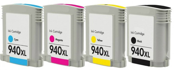 Compatible HP 940XL Ink Cartridge Value Pack CMYK