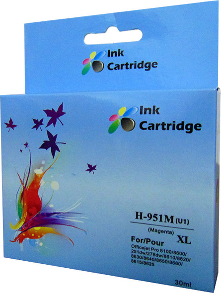 Compatible HP 951XL Magenta Inkjet Cartridge