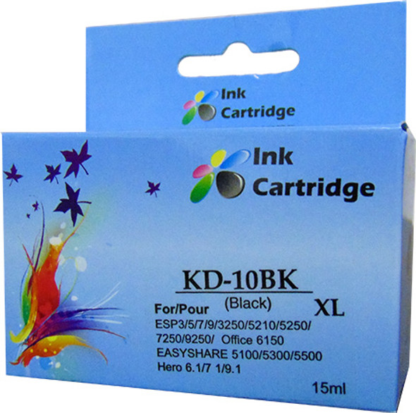 Compatible Kodak 10XL Black Inkjet Cartridge