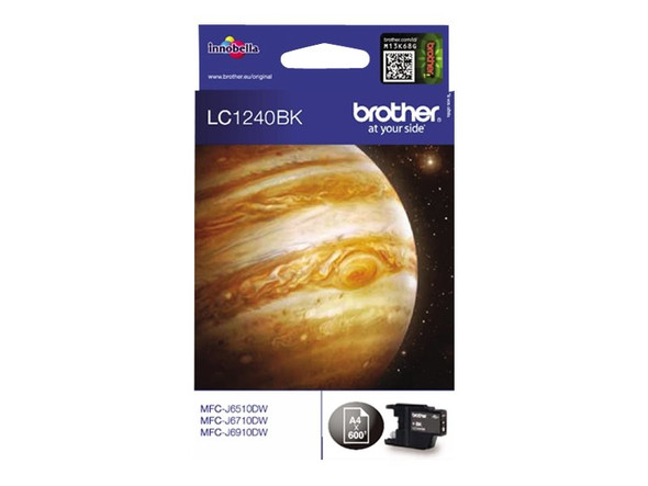 Genuine Brother LC1240 Black Inkjet Cartridge