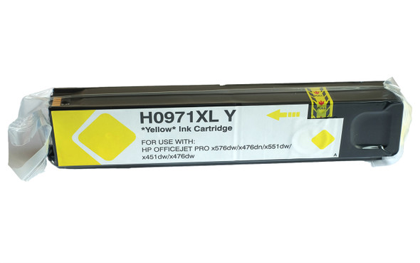 Compatible HP 971XL Yellow Inkjet Cartridge (CN628AE)