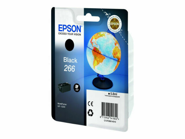 Genuine Epson T2661 Black Inkjet Cartridge
