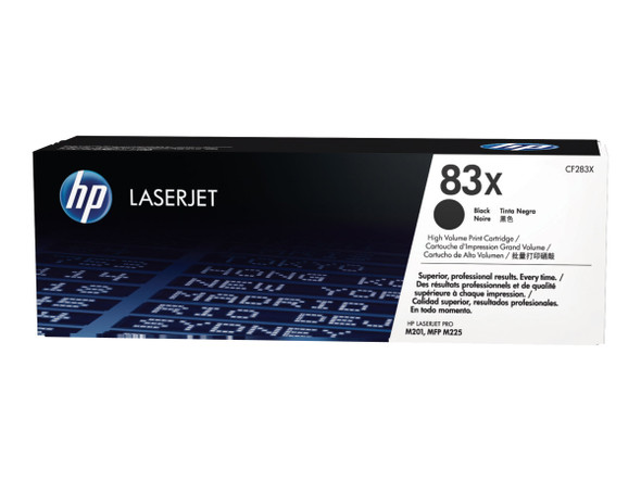 Genuine HP CF283X Black Toner Cartridge