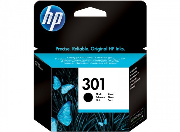 Genuine HP 301 Original Black Inkjet Cartridge CH561EE