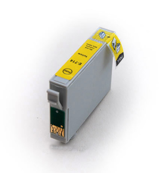 Compatible Epson T0714 Yellow Inkjet Cartridge (Cheetah)