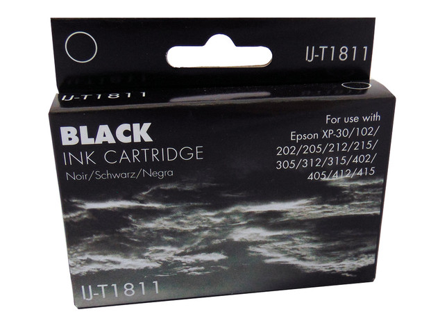 Compatible Epson 18XL (T1811) Black Inkjet Cartridge
