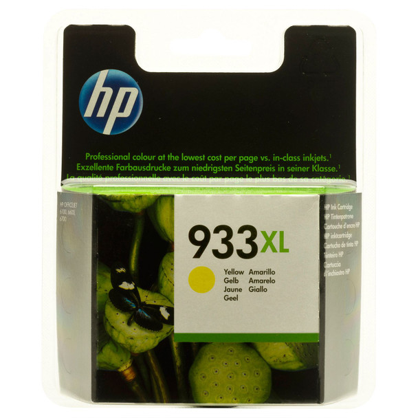 Genuine HP 933XL Yellow High Yield Inkjet Cartridge CN056AE