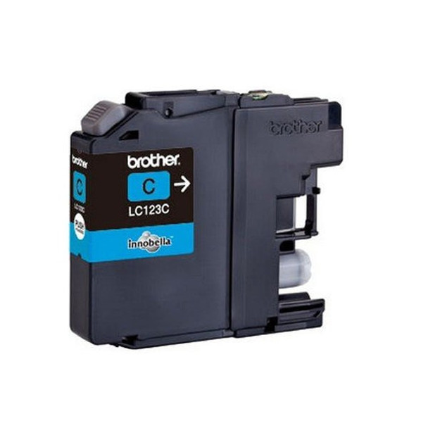 Genuine Brother LC123C Cyan Inkjet Cartridge