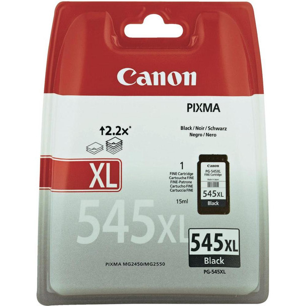 Genuine Canon PG-545XL Black Inkjet Cartridge High Yield 8286B001