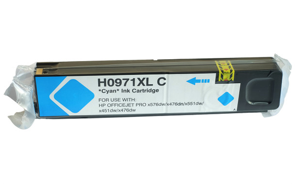 Compatible HP 971XL Cyan Inkjet Cartridge (CN626AE)