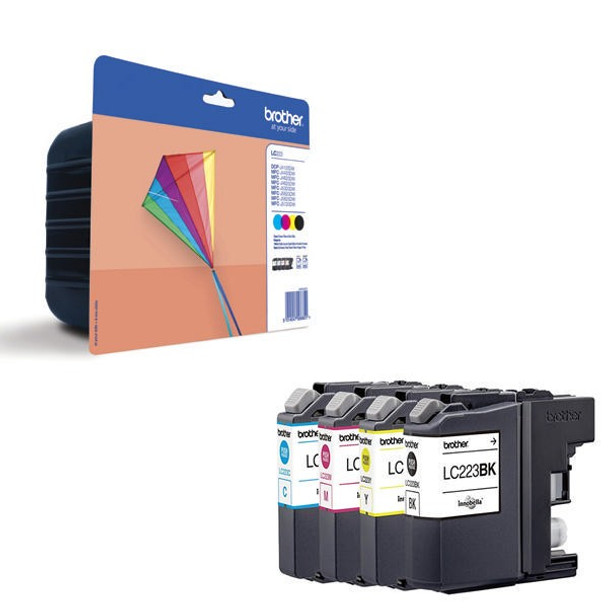 Genuine Brother LC223 Ink Cartridge Value Pack