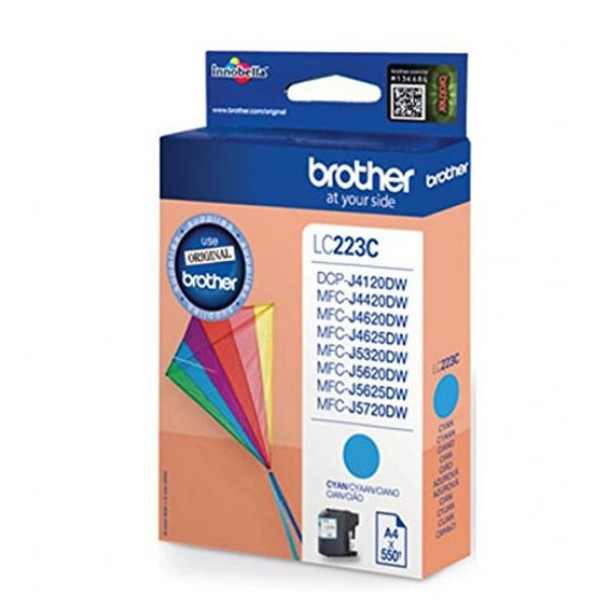 Genuine Brother LC223 Cyan Inkjet Cartridge