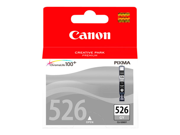 Genuine Canon CLI-526GY Grey Inkjet Cartridge
