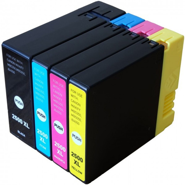 Compatible Canon PGI-2500 Inkjet Cartridge Multipack