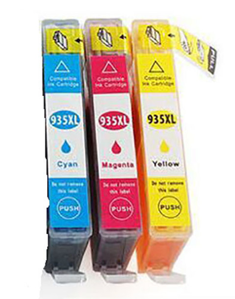 Compatible HP 935XL Ink Cartridge Multipack CMY