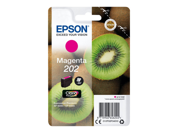 Genuine Epson 202XL Magenta Inkjet Cartridge