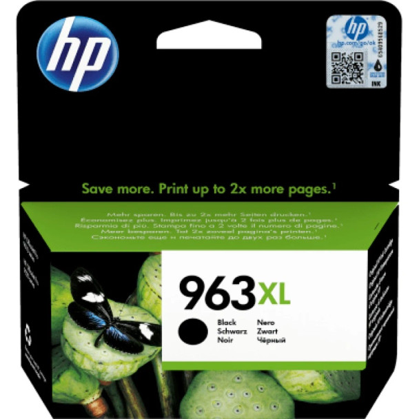 Genuine HP 3JA30AE NO 963XL Black Ink