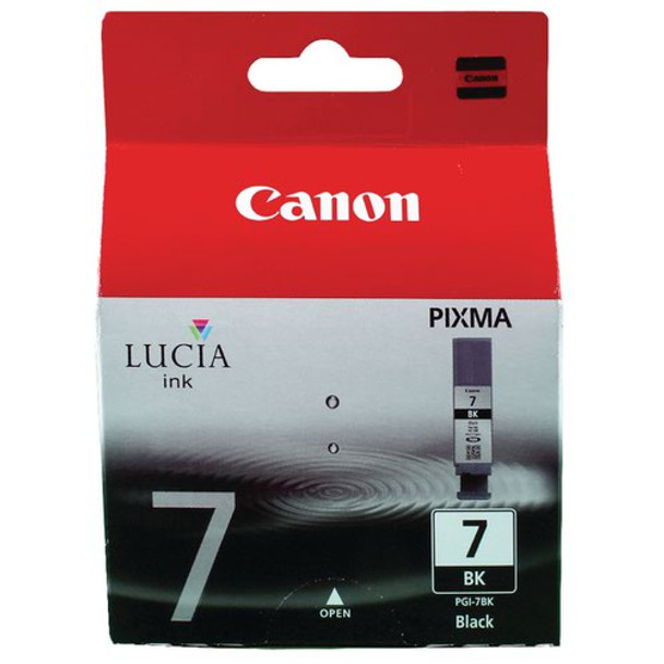 Genuine Canon PGI-7BK Black Inkjet Cartridge 2444B001