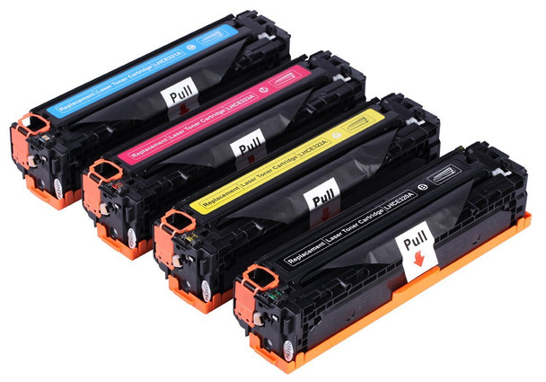 Compatible HP 128A Toner Cartridge Rainbow Pack