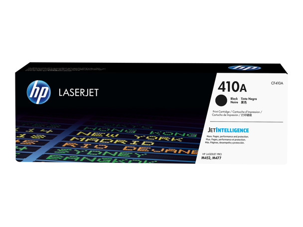 Genuine HP 410A Black Toner Cartridge CF410A