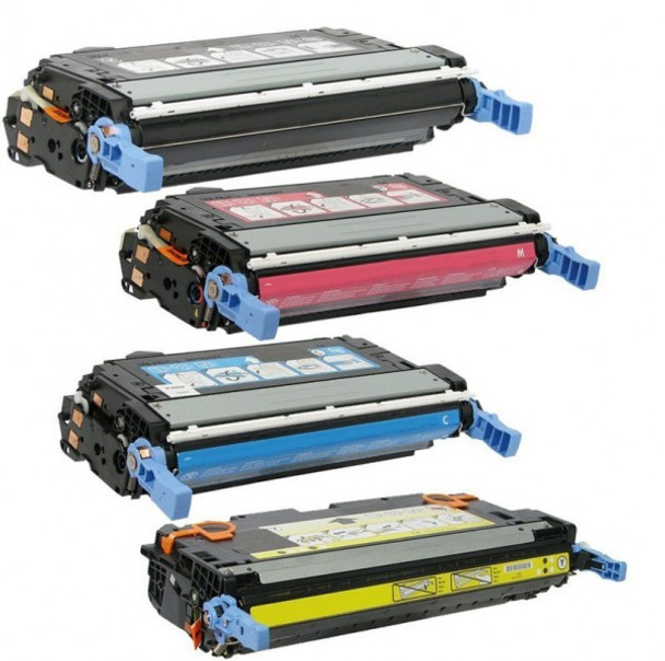 Compatible HP 642A Toner Cartridge Value Pack