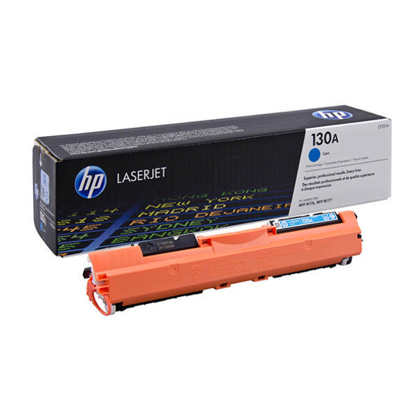 Genuine HP 130A Cyan Toner Cartridge (CF351A)