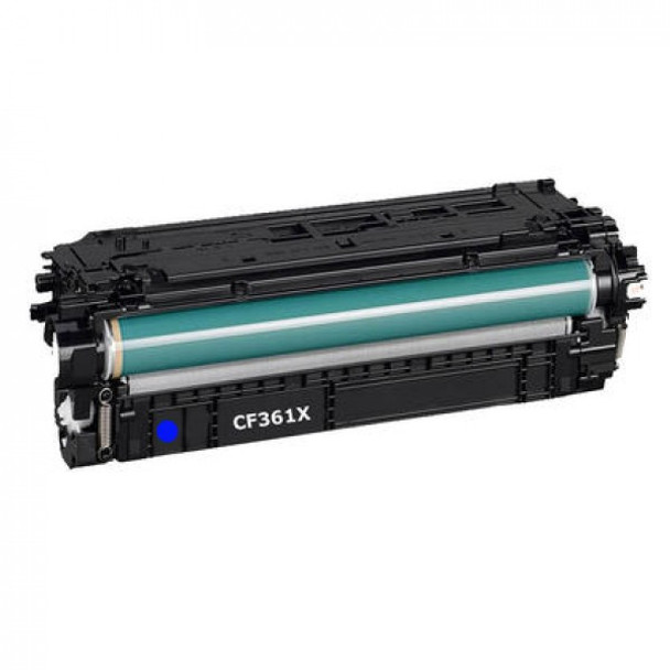 Compatible HP 508X High Yield Cyan Toner Cartridge CF361X