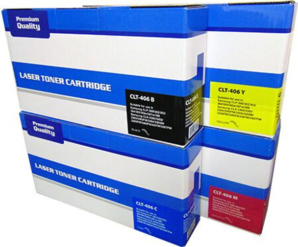 Compatible Samsung P404C Toner Cartridge Multipack CLT-P404C/ELS