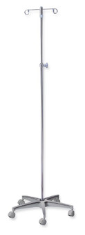 Brewer Aluminum Base Five-Leg IV Pole