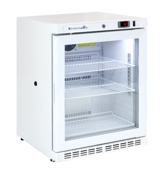 4 Cu. Ft. Undercounter Built-in Or Freestanding Glass Door Refrigerator