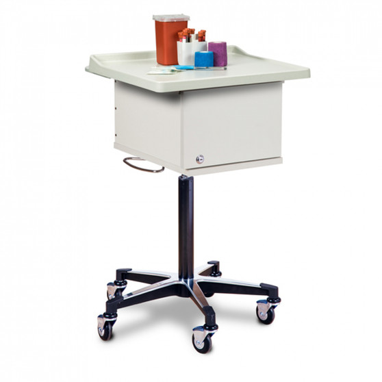 Clinton Two-Bin Phlebotomy Cart
