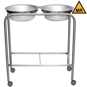 Blickman MR Snyder Double Basin Solution Stand