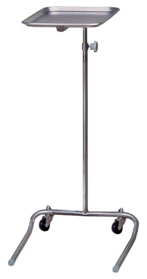 Brewer Stainless Steel “U” Base Mayo Instrument Stand