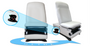 UMF 4040 Power Back Exam Chairs