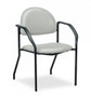 Clinton F-Series Black Frame Chair with Arms