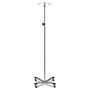 Clinton Heavy Base, 2-Hook IV Pole