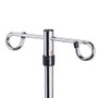 Clinton Heavy Base, 2-Hook IV Pole