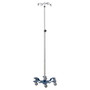 Powdered Coated Base, Tru-Lock, Model 1370-4, Diameter 23.375, Adjust Height 52" - 90", 29 lbs.